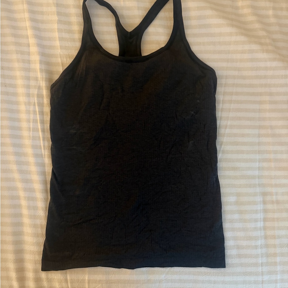 lululemon athletica Black Tank Top